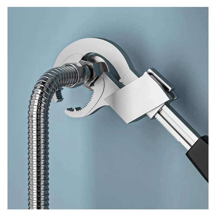 Adjustable Wrench Universal Spanner Multi-function Hand Tools Sink Water Pipe 80mm Bathroom Wrench