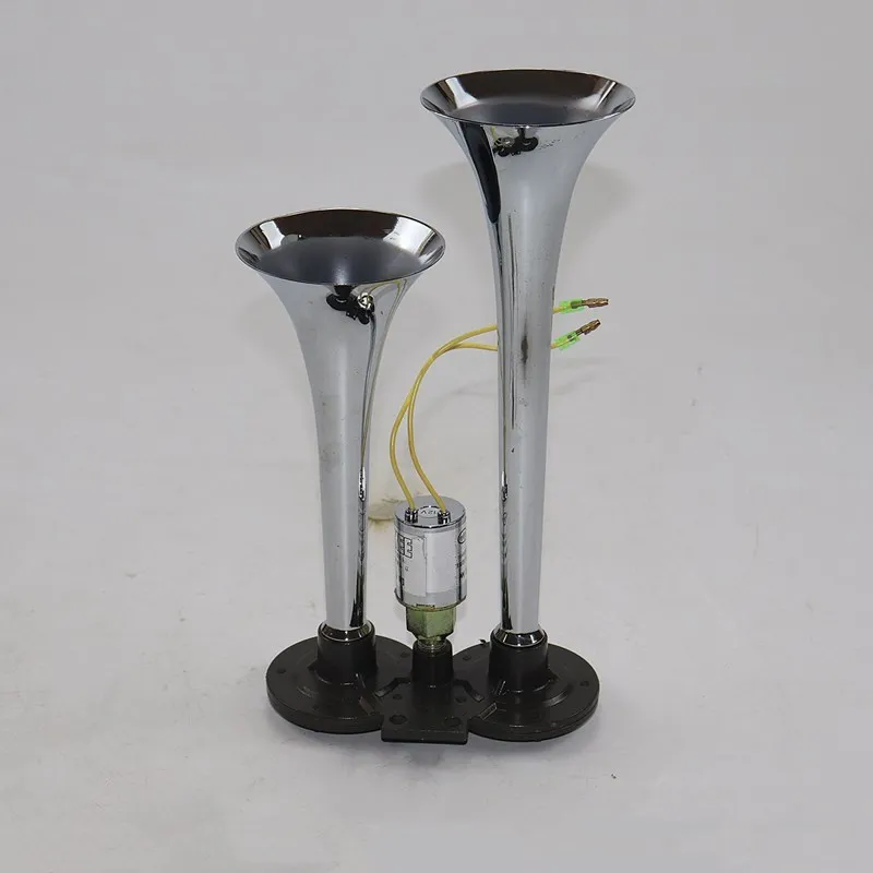 Super Loud Air Horn Dual Trumpet Truck 12V24V Train Truck Car Kit Compressor 150Db