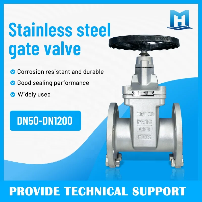 Pneumatic double gate valve dn80 pressure gate valves for oil and gas