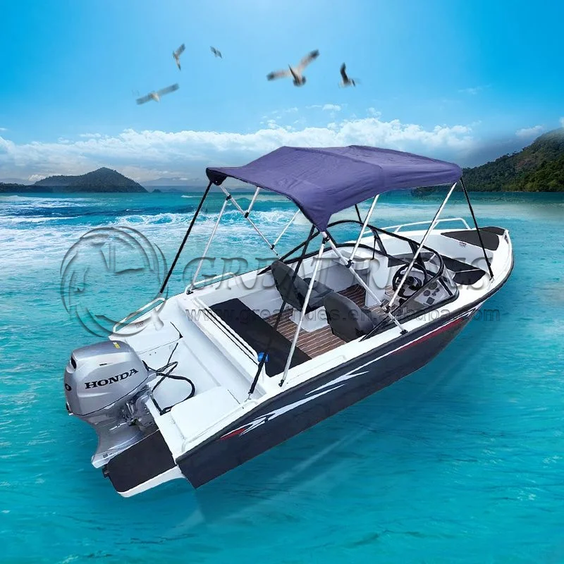 Goods in great demand 16 feet hull aluminum fishing boat all welded 4.8 meters aluminiumski leisure boats