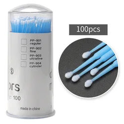 100pcs EyeLash Extensions Regular Disposable MicroBrush Micro Brushes