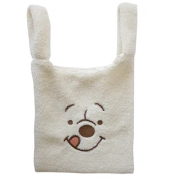 Животные мультфильмы стили высокое качество Милая популярная вещь плюшевая шерсть шоппинг сумка через плечо для молодых девушек