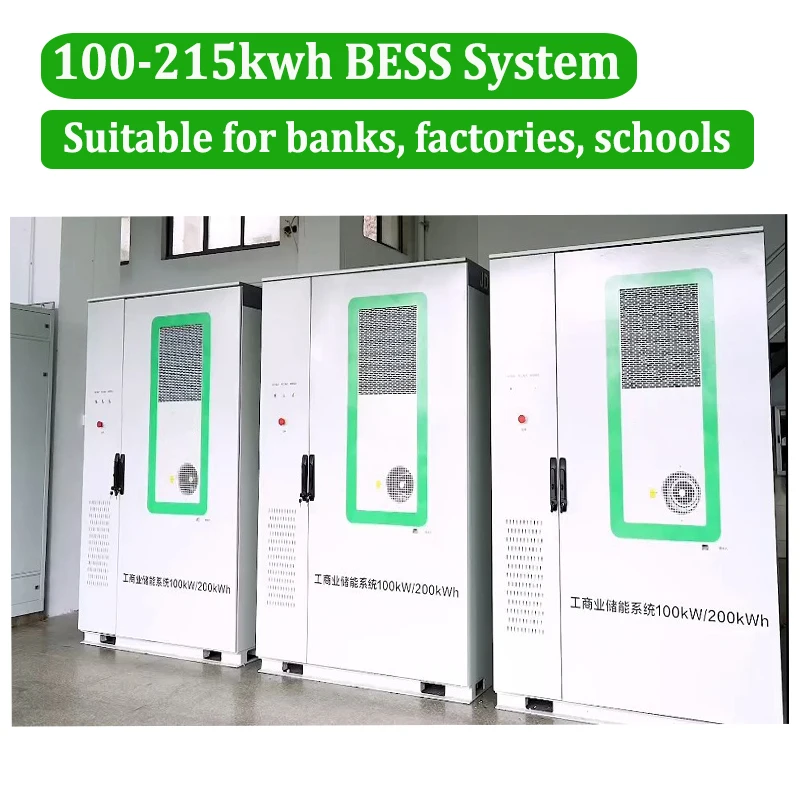 LHLWDG 100KWH 200KWH 215KWH 300KWH BESS Solar Battery Energy Storage System BESS Industrial Commercial Energy Storage