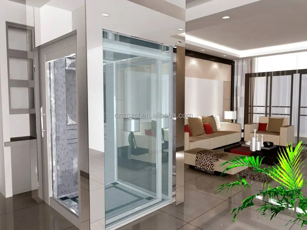 4m customizable outdoor indoor home elevator lift hydraulic vertical home lift