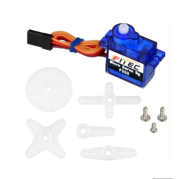 9G Micro Servo TS90A Robot Servo KT Motor 9 Grams Servo SG90 Replacement for RC 250 450 Helicopter Airplane Car Boat