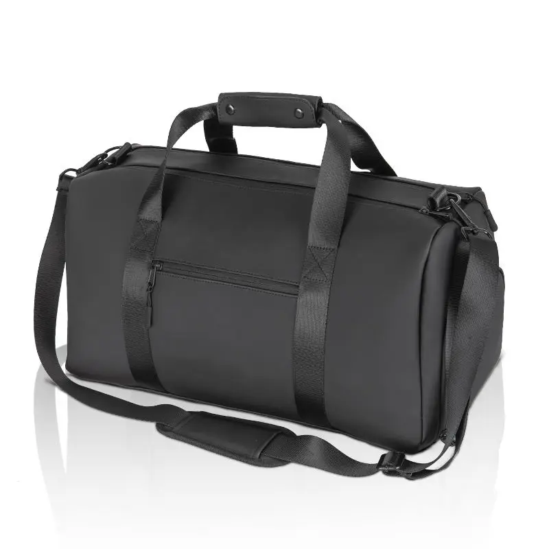Custom PU Tote Sports Gym Bags Weekend Organizer Duffel Bag for Shoes and Clothes Storage Portable Spend The Night Travel Bags