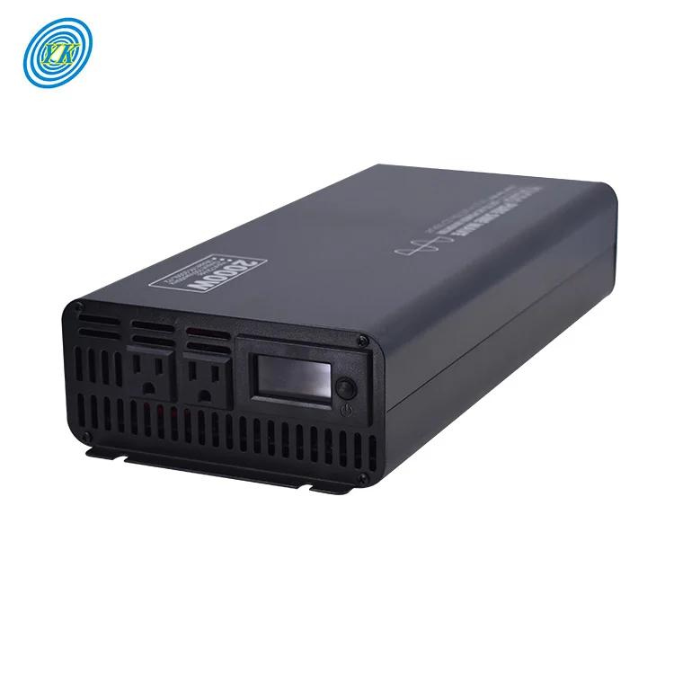 Высокая эффективность 12V 24V 48V до 220V 110V dc 2000W мощность микроинвертора