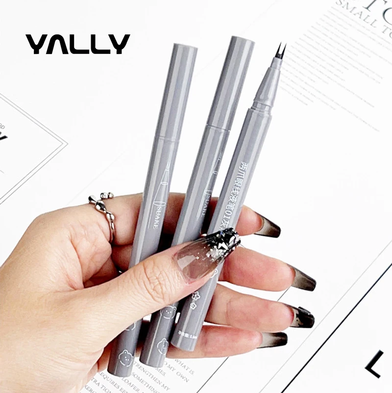 wholesale waterproof black eyeliner factory vegan long lasting eye liner pen cosmetics eye Liner Liquid Eyeliner