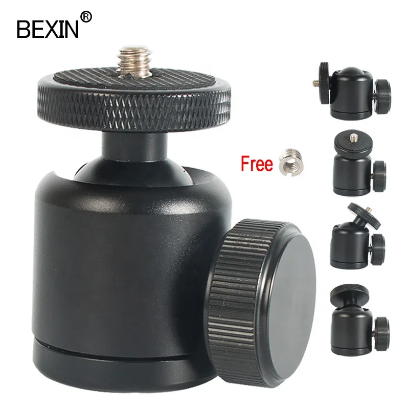  BEXIN dslr Штатив для вспышки 360 градусов Поворотный маленький мини штатив шаровая Головка крепление видеокамеры