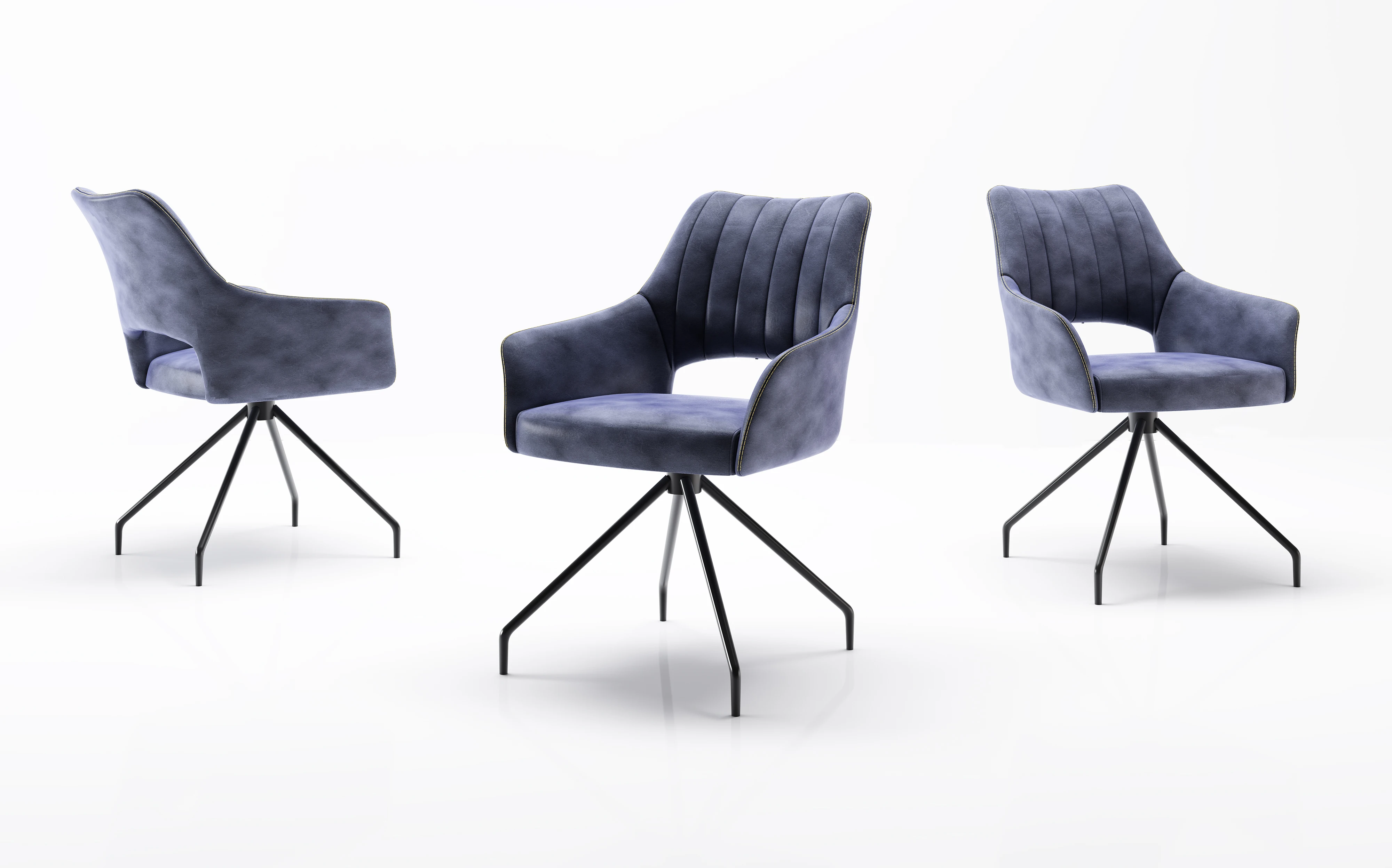 Spinning my way to a fine meal on this revolving chair! Who needs a gym when you have dining?