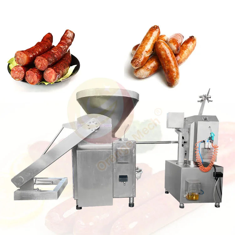 Гидравлическая машина для производства русской колбасы ORME Maquina Embutidora De Chorizo Электрический вакуумный наполнитель