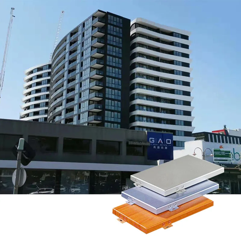 aluminum building facade materials decorative wall aluminium panel wall cladding exterior curtain wall profile