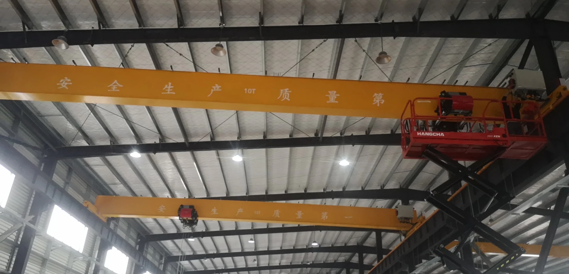 europe type suspension eot crane 10 ton capacity heavy machinery overhead travelling electric hoist single beam bridge crane