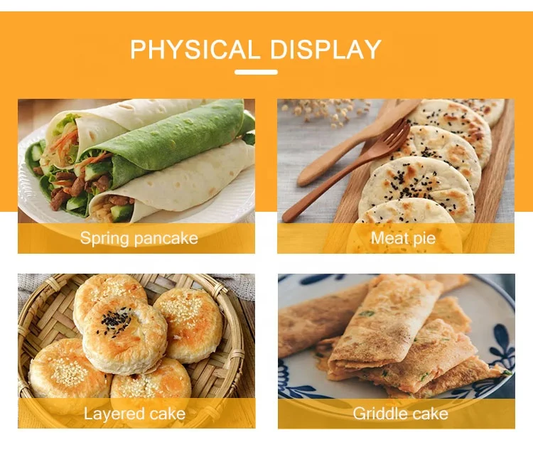 Pancake roti tortilla press machine pancake maker commercial for sale