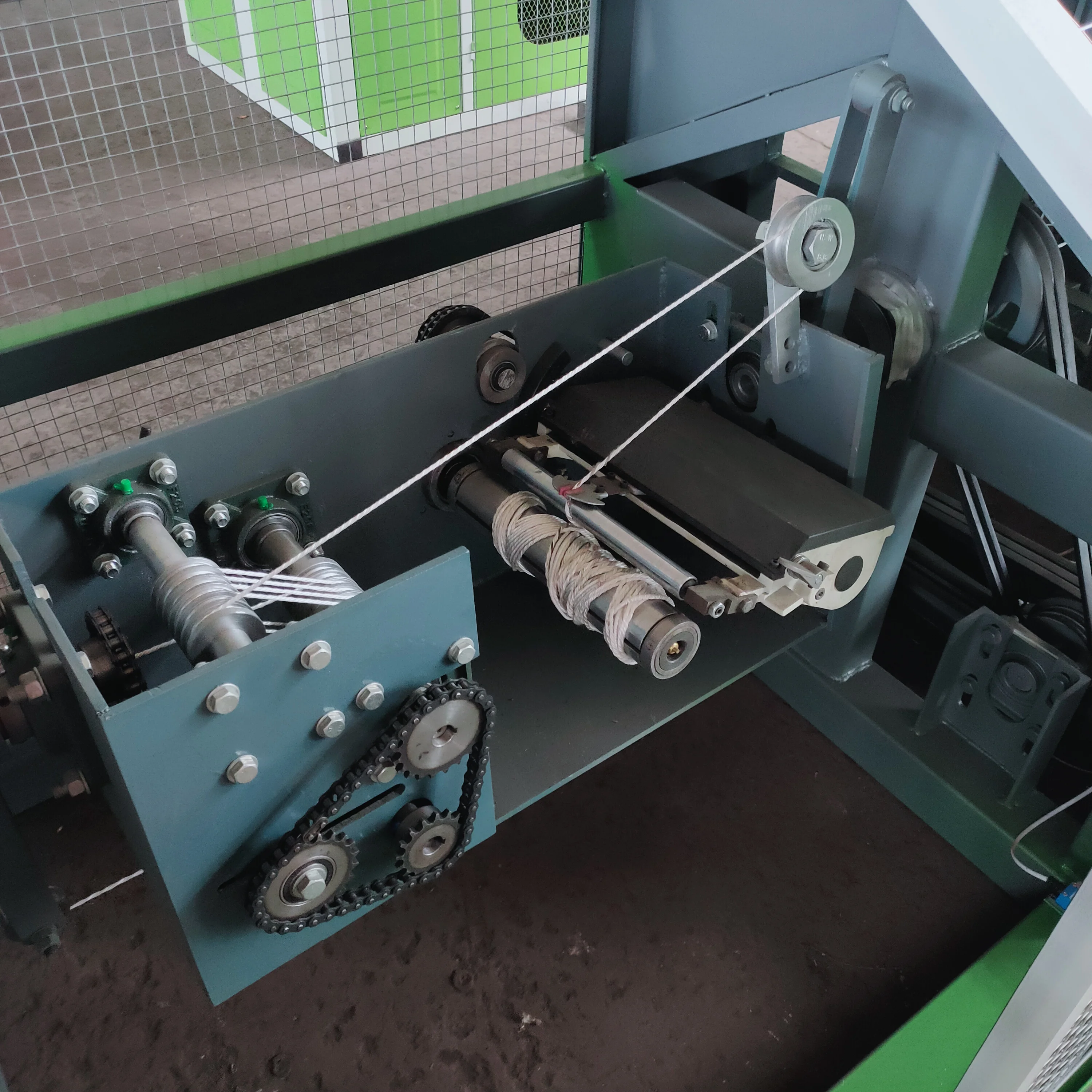 Yibang бренд 2 в 1 PP PE сизаль витой веревки делая машину