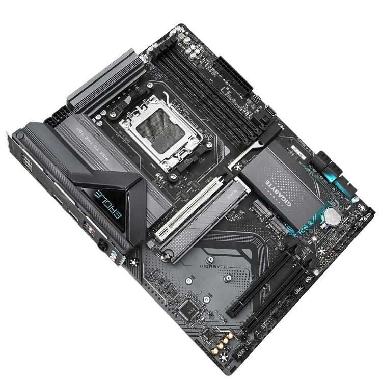 GIGABYTE X870 EAGLE WIFI7 AM5 Socket LGA 1718 Motherboard ATX,DDR5,4*M.2, PCIe 5.0,USB4,Wi-Fi7, 2.5GbE LAN, EZ-Latch, Q-Flash