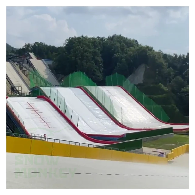 Dry Slope Indoor Outdoor Artificial Skiing  snowboarding Snow skiing slopes
