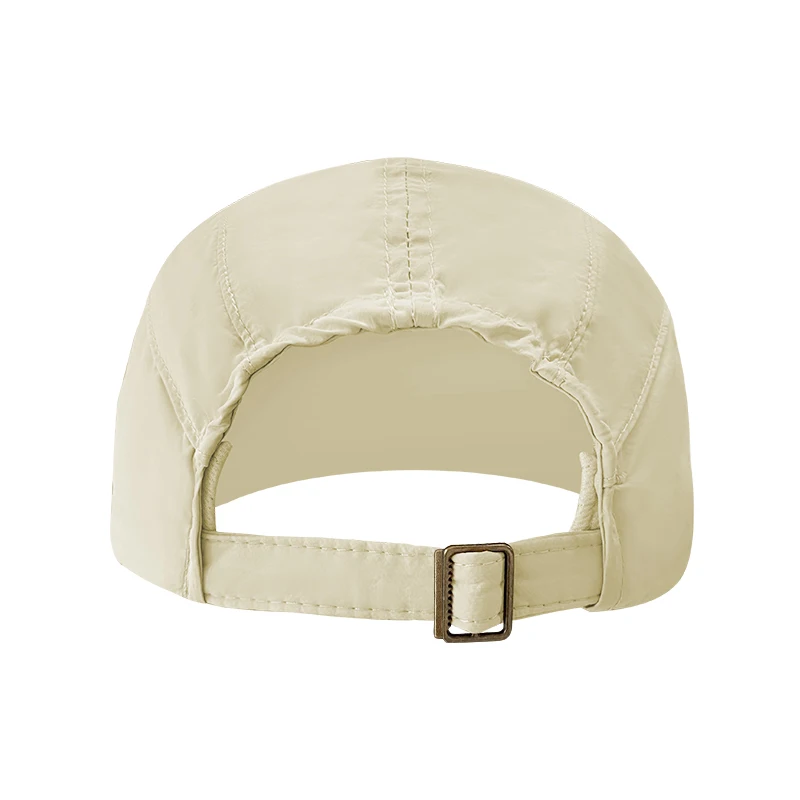 High Quality Custom Design Logo Blank Lightweight 5 Panel Breathable Baseball Caps Sports Sun Quick Dry Foldable Hats