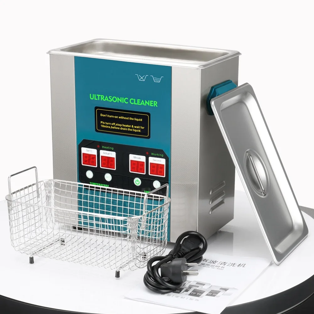 Factory price 68khz jewelry ultrasonic cleaner 3l digital ultrasonic bath