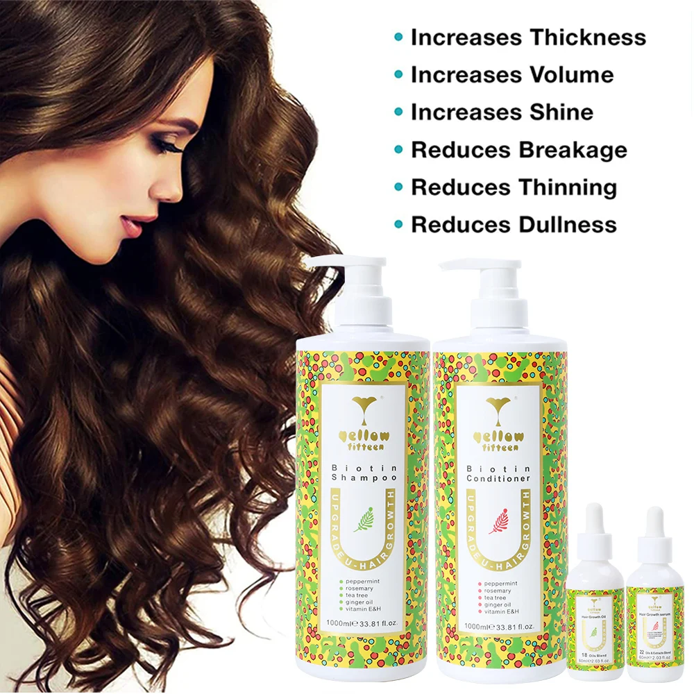 Система против выпадения волос с логотипом на заказ силиконовый бессульфатный шампунь для роста