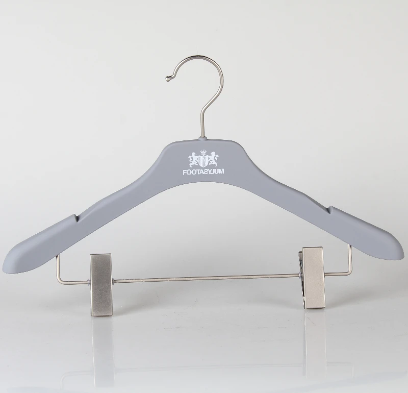 High quality strong ABS plastic pants hanger with clips