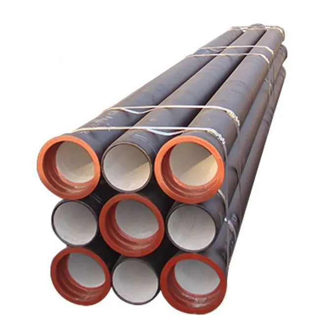 professional factory supply ISO2531  K7 K9 C30 C40  ductile iron water pipe drain sewer pipe