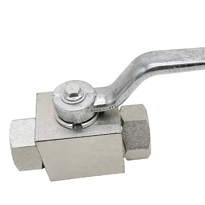Factory direct supply High quality high pressure 1/2 inch 2 way Shut-Off Ball Valve KHB hydraulic valve