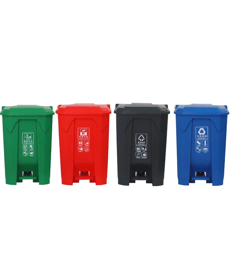 15L/20L/30L 3.3/4.4/6.6gallon Small Plastic Dustbin Pedal Rubbish Bin with Lid China Factory Wholesale Price Sale