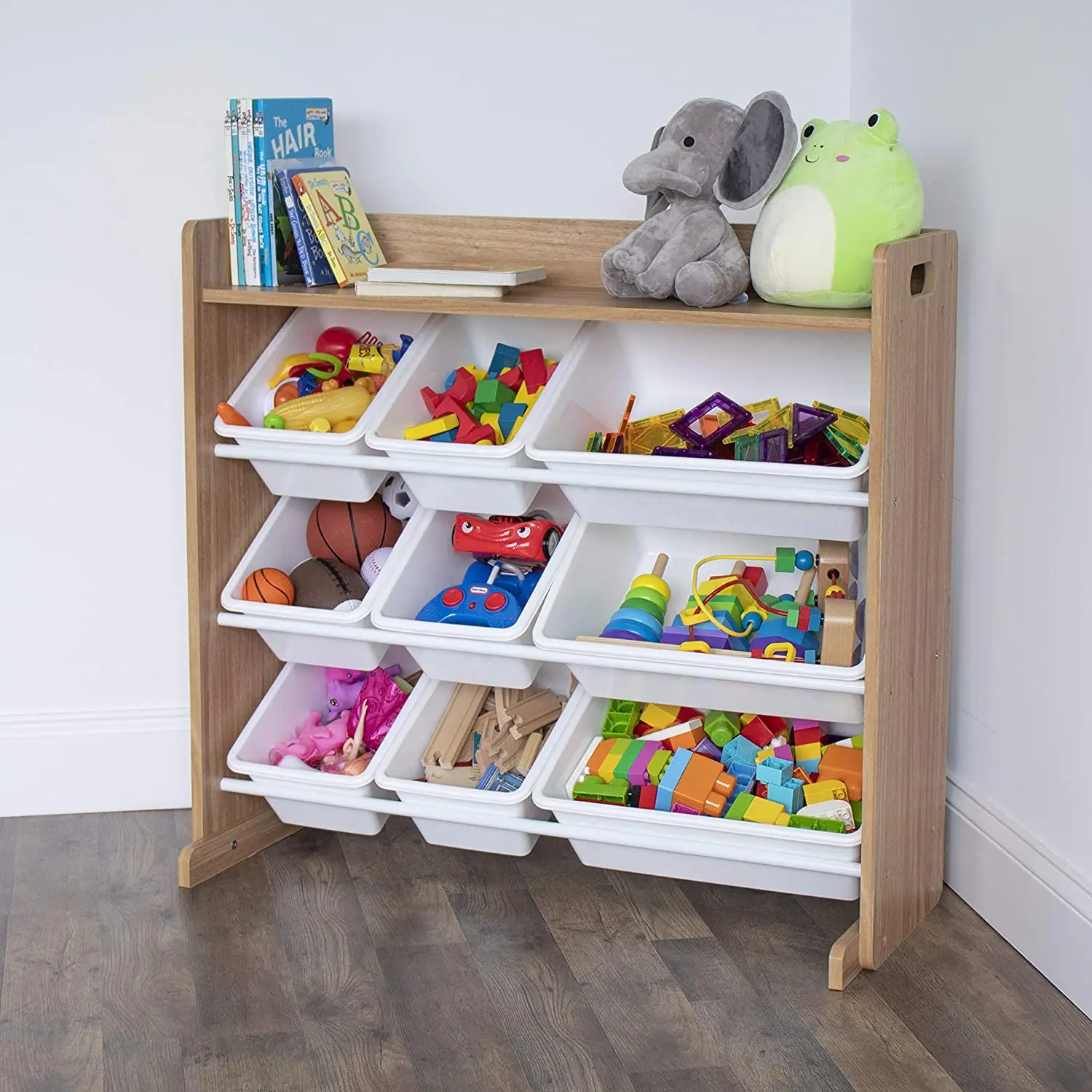 Children Toy Storage Rack Storage Cabinet Large Capacity Multilayer Shelving Baby Toy Shelf Cabinet