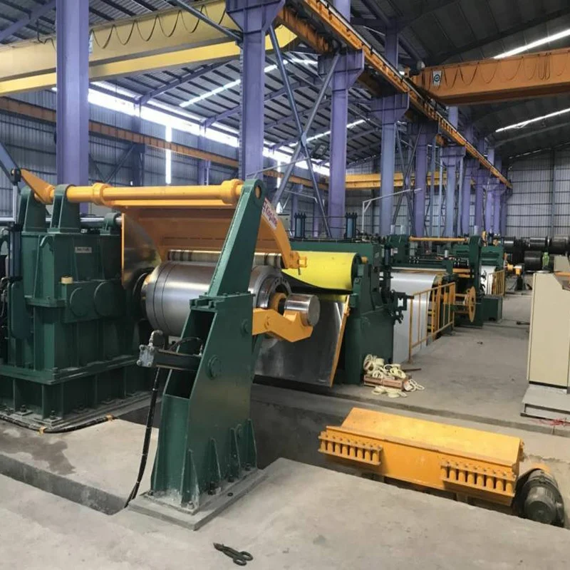 
automatic metal coil slitter line 
