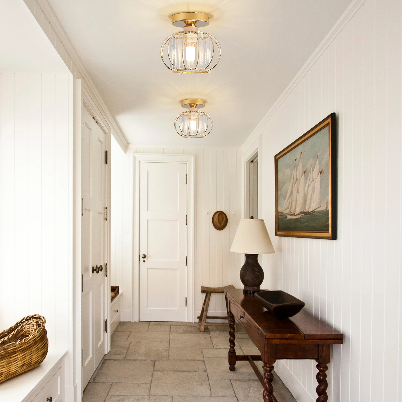 Промышленный современный дизайн Винтажный круглый потолочный светильник стекло + сталь люстры для внутренней кухни роскошное освещение