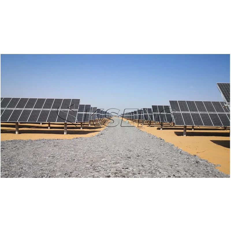 5MW Industrial Single Axis Solar Panel Tracking System Automatic Sun Tracking with Slewing Drive for Solar Energy Efficiency