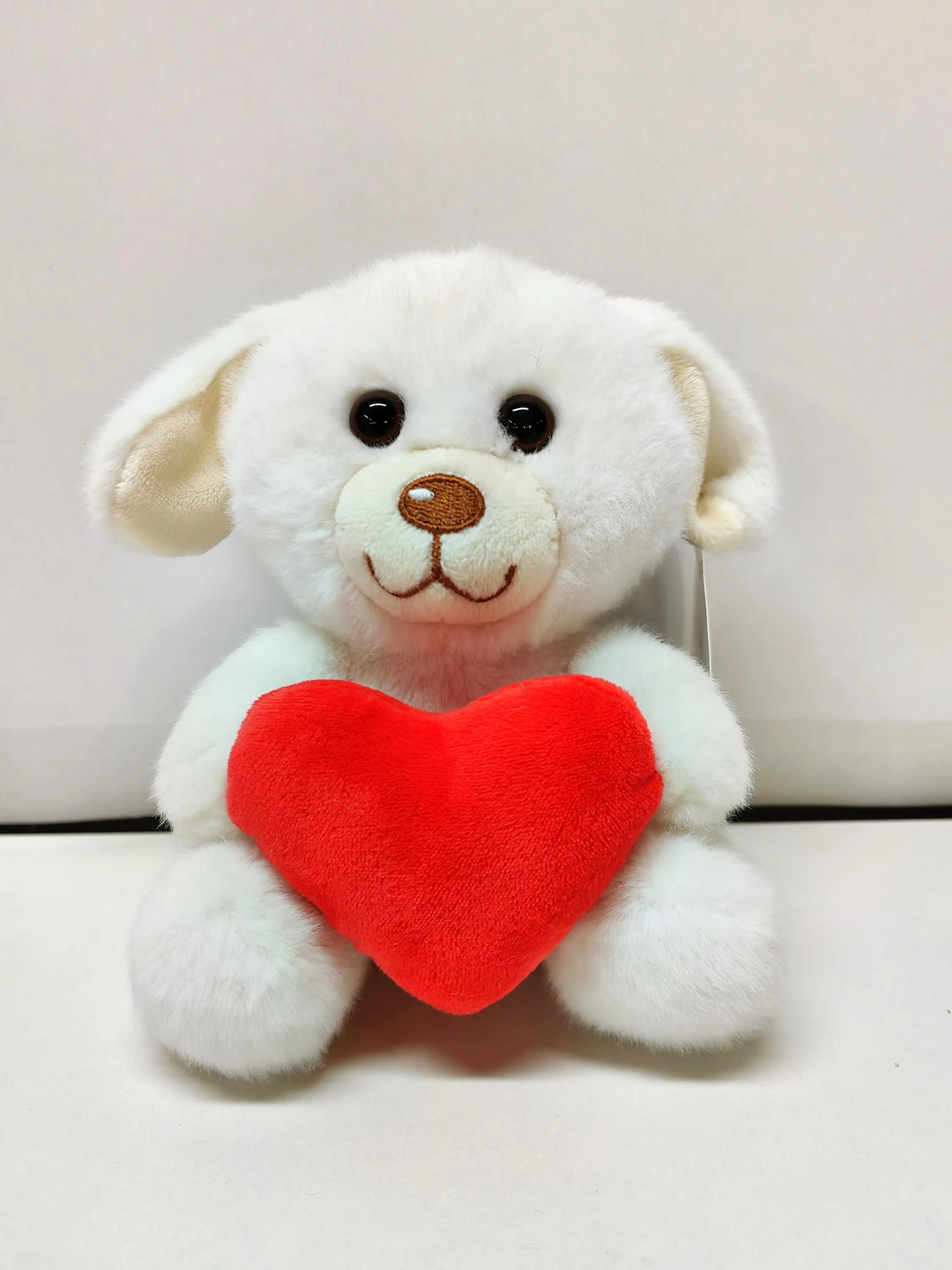 2024 Valentine day girlfriend gift plush toy with love heart bear bunny dog stuffed doll for lover