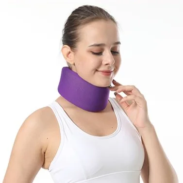 Neck Brace Foam Cervical Collar Soft Adjustable Sponge Neck Brace
