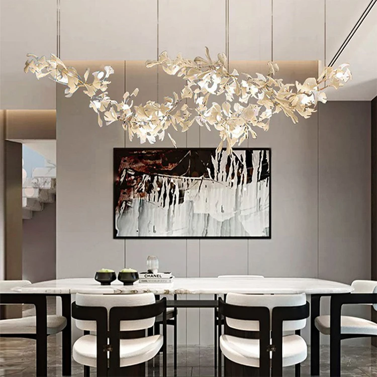 new product indoor decoration fixture exhibition hall ballroom hotel project modern led chandelier