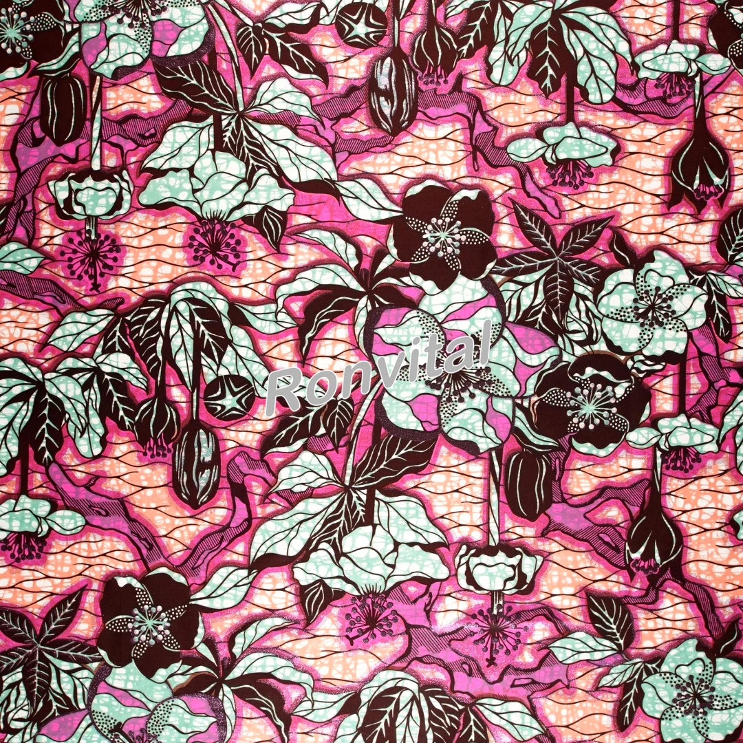 Custom woodine fabric /Made to order veritable real wax fabric /Custom wax print fabric