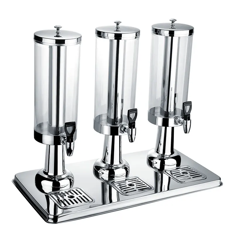 3L Stainless Steel Beverage Soda Juicer Dispenser Wholesale for Hotels Restaurants for Processing Juice Drinks