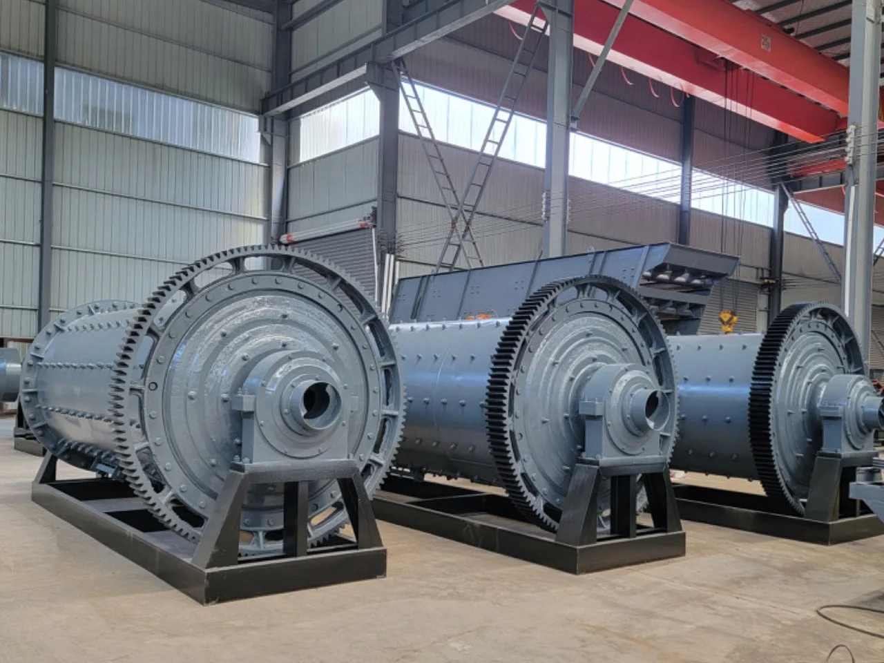 Huansheng Automatic High Profit High Quality 1Tph Big Gold Ball Mill 2-3T/H Gold Ore Ball Mill Machine