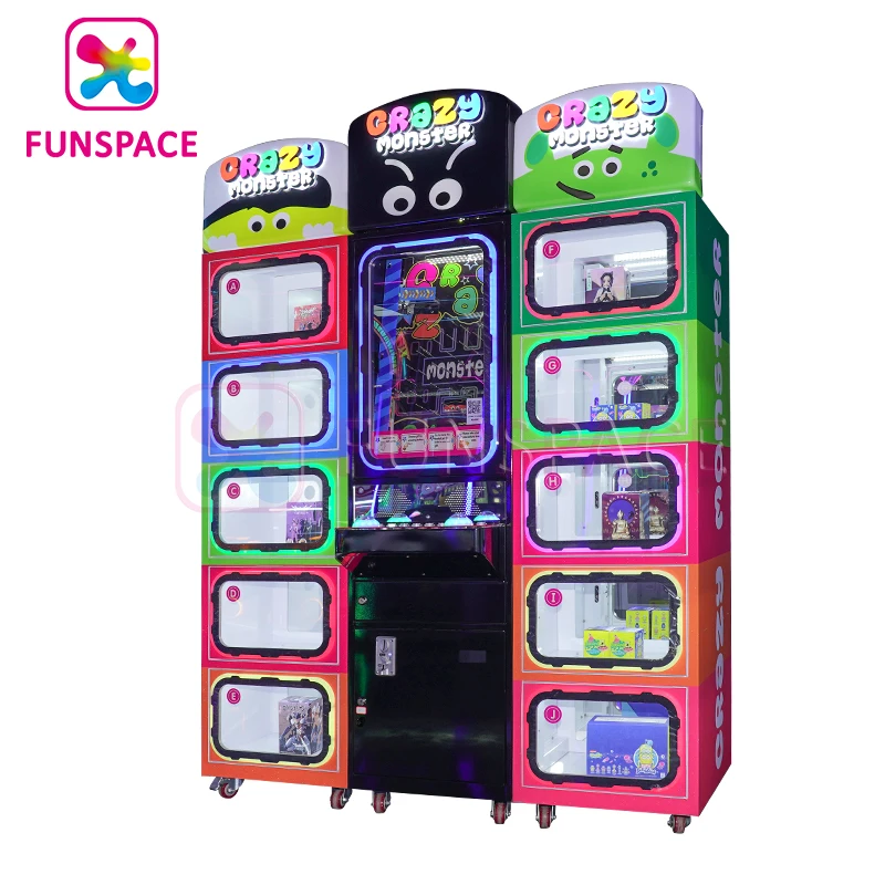 Funspace Amusement Coin Operated Arcade Toy Vending Mall Prize Redemption Games Machine For Figures Game Zone Playground