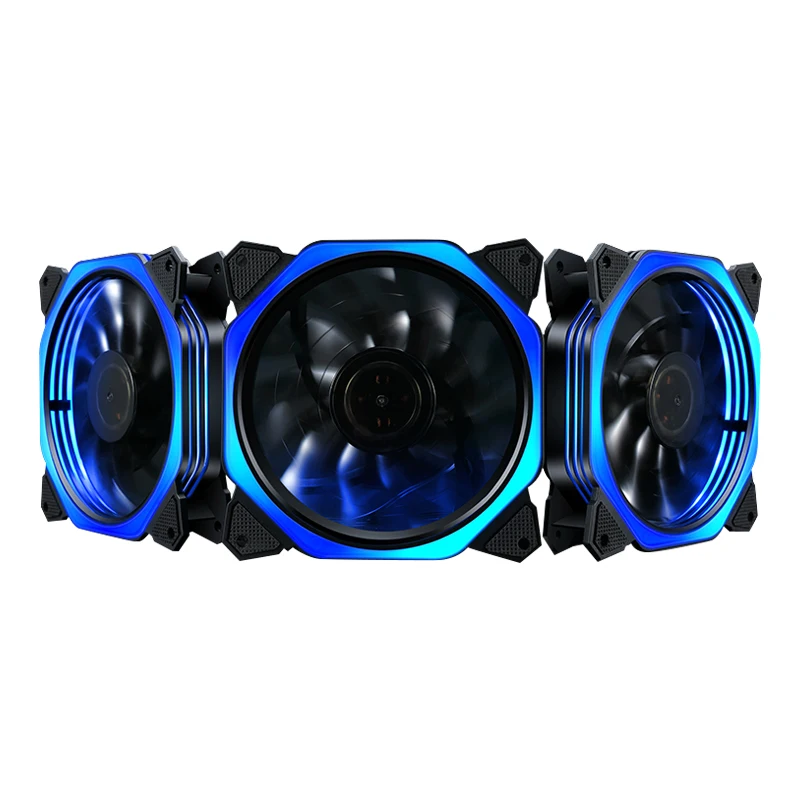 
RGB Electrical Cooling Fans for PC Case with RGB LED Lights CPU Cooler Fan 120mm Ventilador RGB Cooler Fan With Controller 
