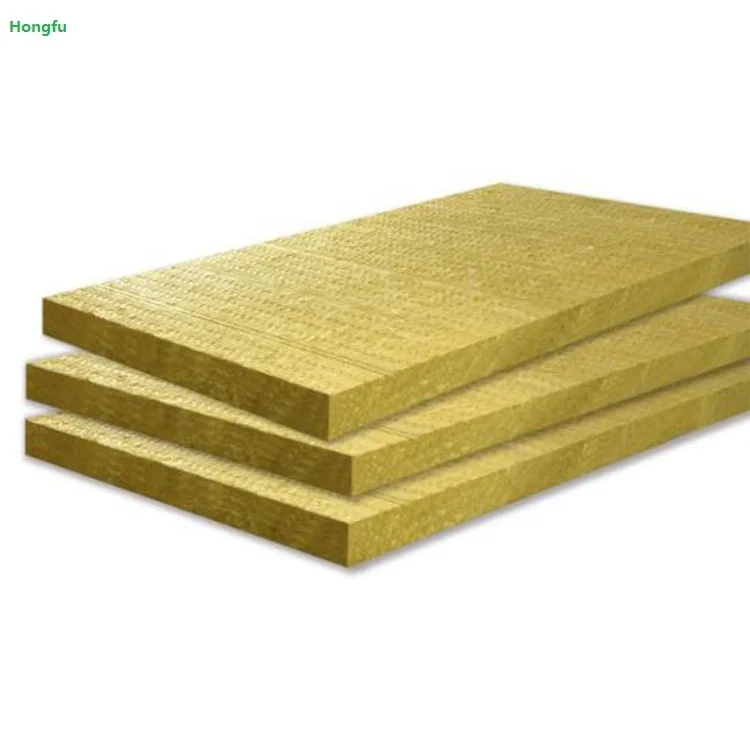 
Fireproof and Heat Insulation Rock Wool Board Mineral Wool Acoustic Slab 