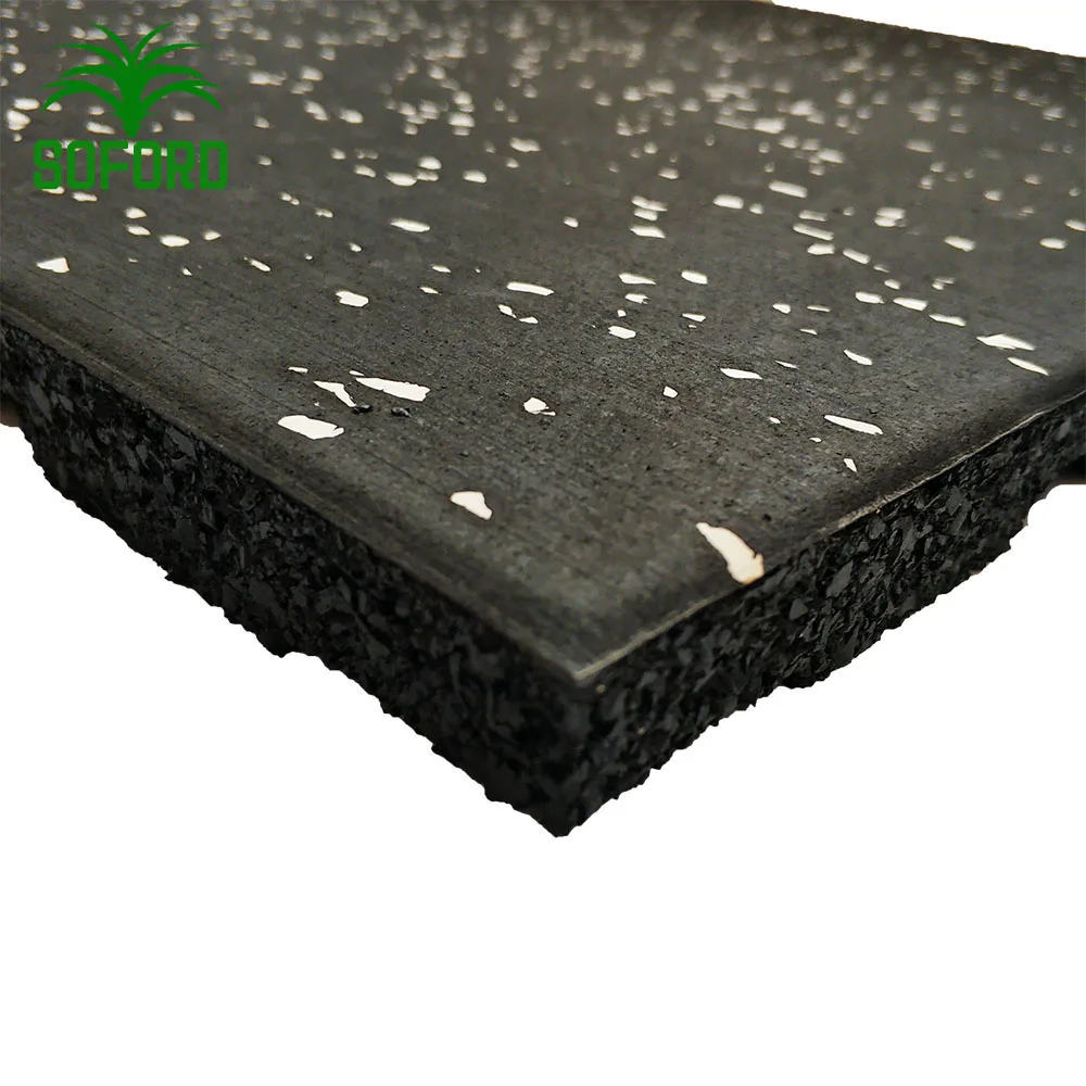 Antislip 50Mm Thick Weight Lifting Gym Epdm Flooring Recycled Tyre Matt Rubber Mats USA