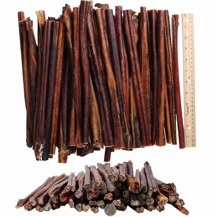 Odor free added nutritional benefits new food supplier beef pizzle bully sticks pet snack dental treats for dog
