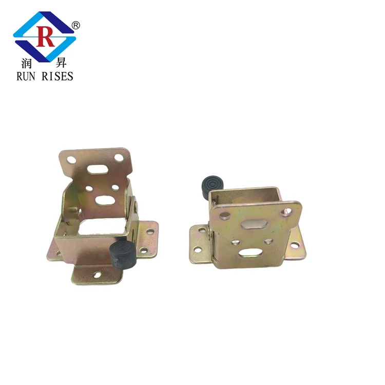 Cabinet Folding Table Legs Hinge Bracket Folding Chair 90-Degree Self-Locking Stealth Bracket