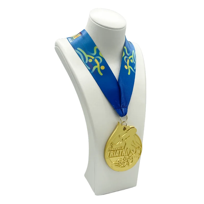 Sport Race Custom Gymnastics Medal Free Design Gold Silver Copper Metal Medal