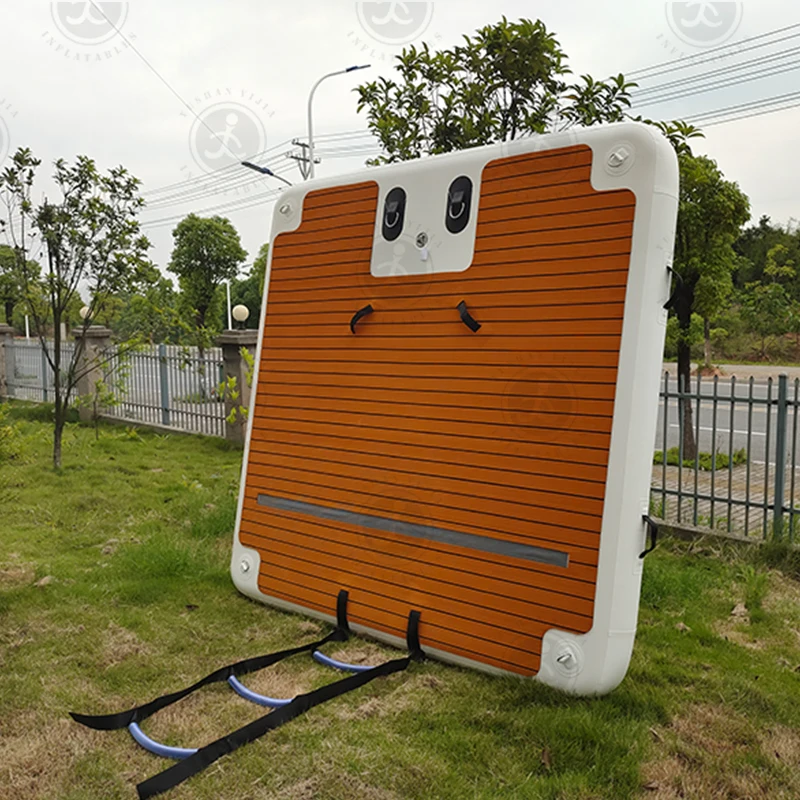 Inflatable Yacht Dock Platform Docking Pontoons Platform Jetski Floating Boat Docks