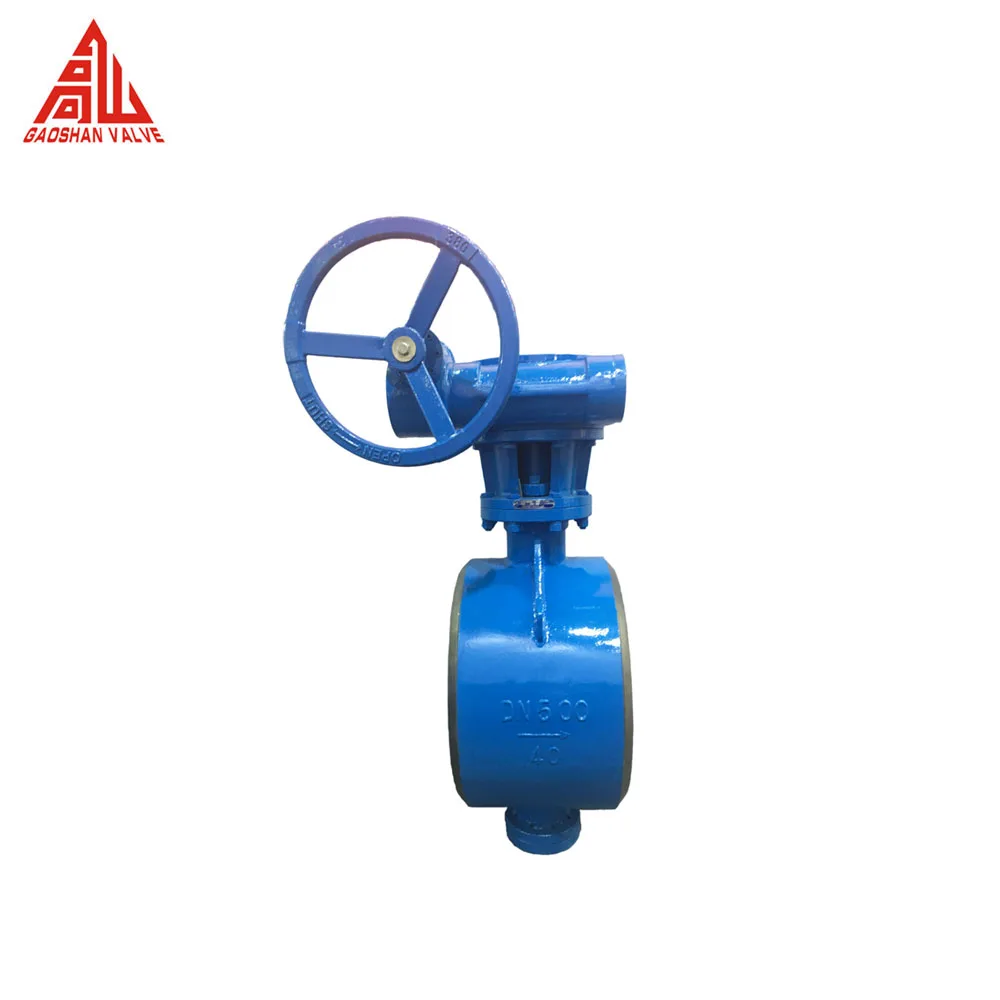 D363H 25C Class150 Bi-direction Welded Triple Eccentric Butterfly Valve