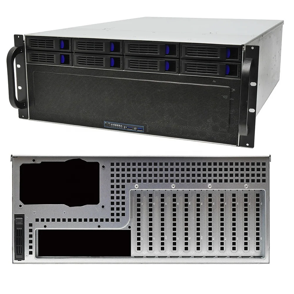  Корпус 4U 5GPU поддерживает Supermicro Asus MB например X11DPG X9DRG-QF и т.