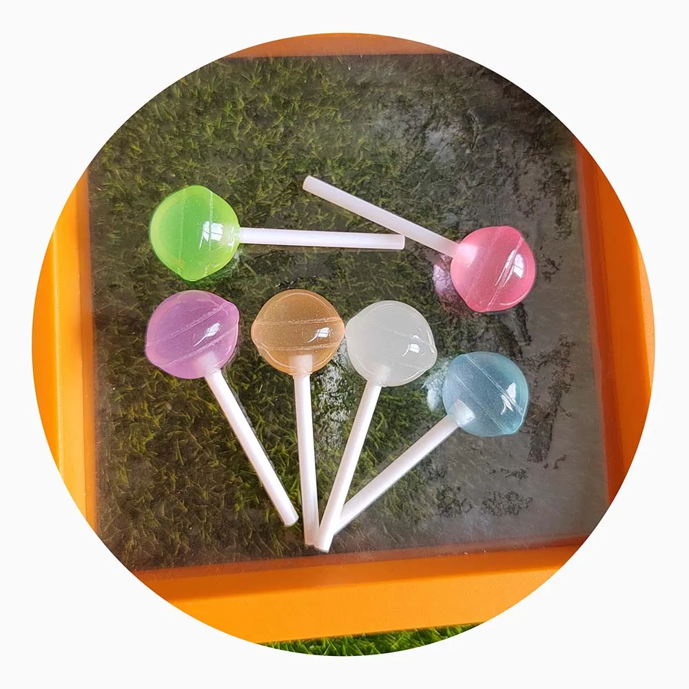 2024 new product mixed style kawaii candy resin charms for handmade diy toy craft accessory