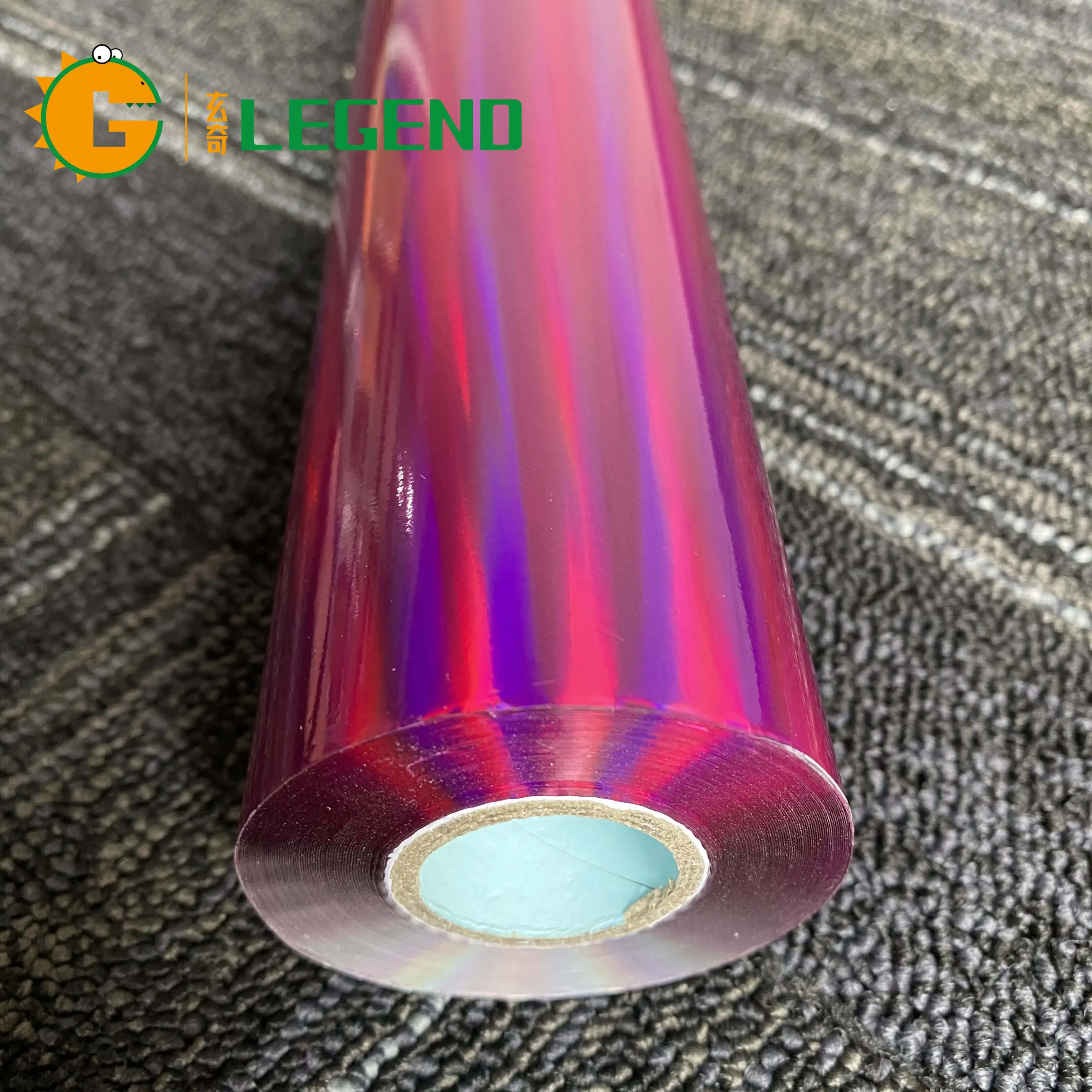 Rainbow Laser Metal Hot stamping foil fishing lure foil Pink Light change paper